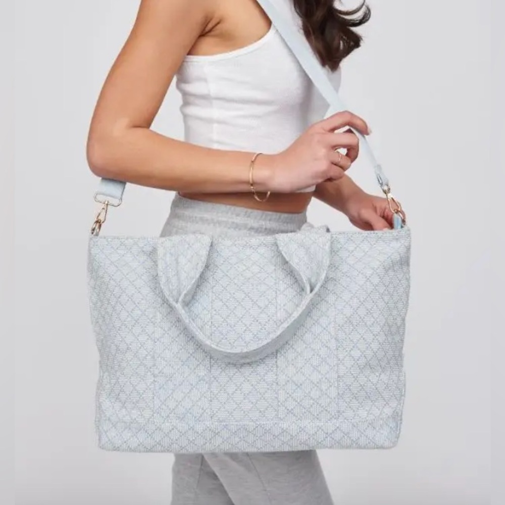 Urban Expressions Bag DORRET - CANVAS TOTE BAG (SKY BLUE) BRAND NEW